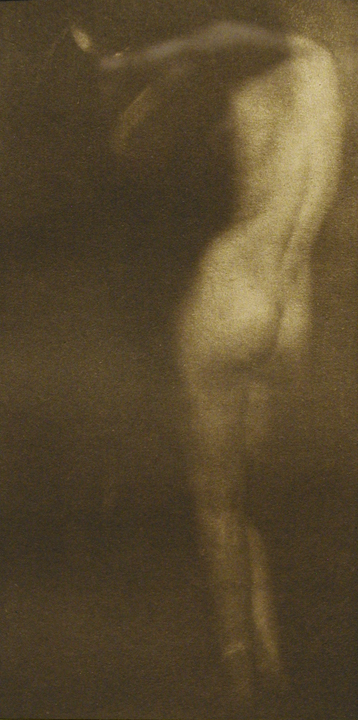 Photograph of Edward Steichen's photographgravure title,"The Little Mirror"